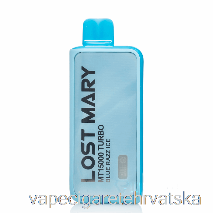 Vape Cigarete Lost Mary Mt15000 Disposable Blue Razz Ice